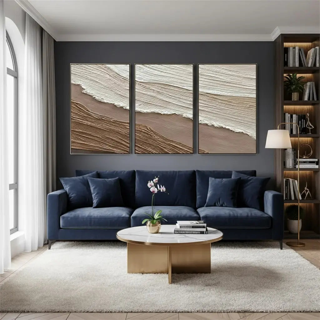 Ocean And Sky Painting Set of 3 #P116 ArtiQuo