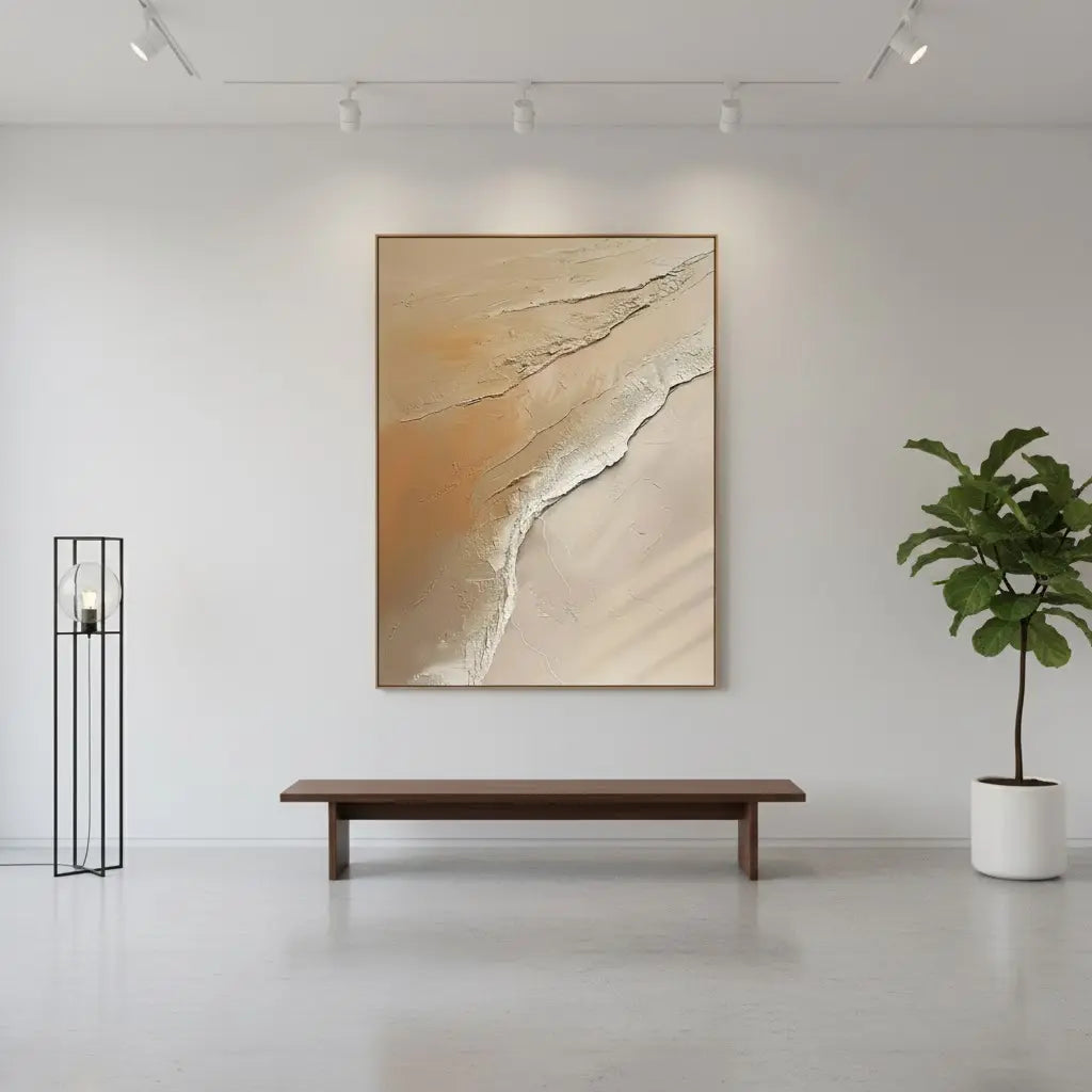 Wabi Sabi Textured Wall Art #PB136 ArtiQuo