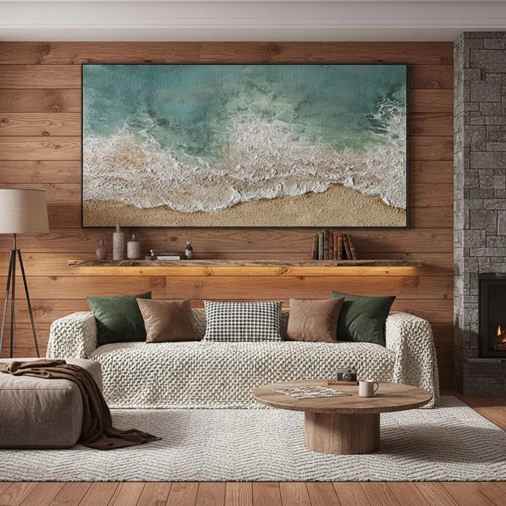 Ocean And Sky Painting #P153 ArtiQuo
