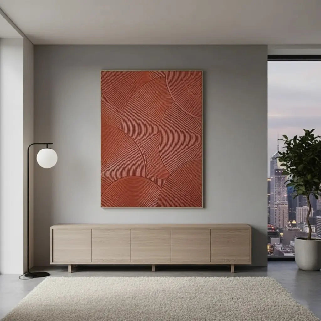 Abstract Texture Painting #P166 ArtiQuo