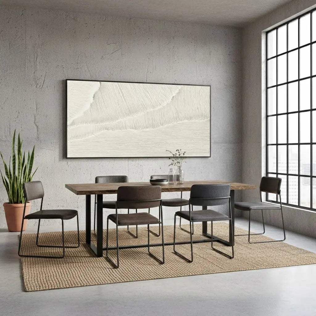 Plaster Art Minimalist Textured Painting #P29 ArtiQuo