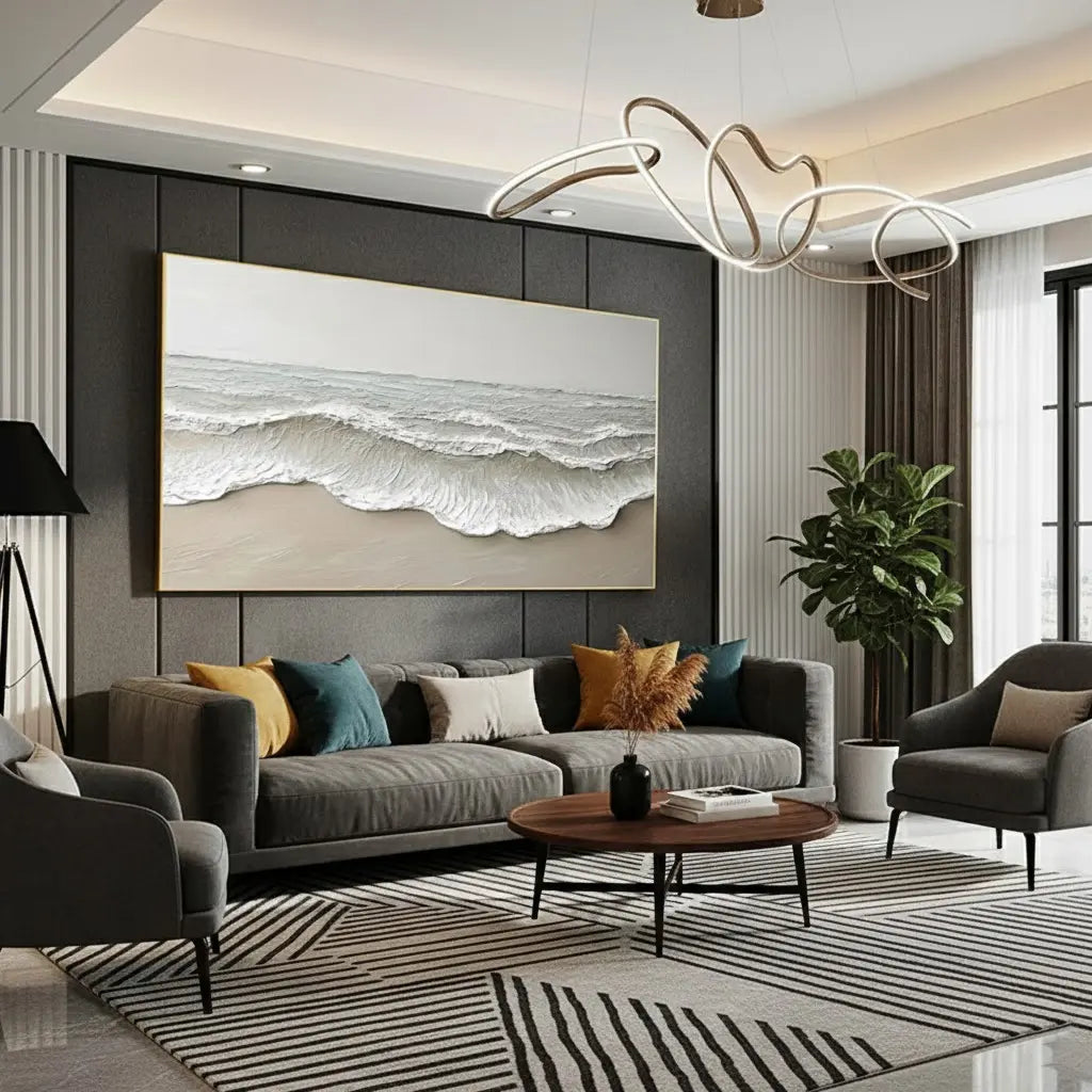 Ocean And Sky Painting #P36 ArtiQuo