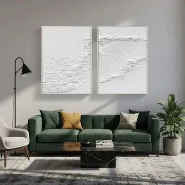 beige wall art