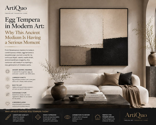 Egg Tempera in Modern Art: Why This Ancient Medium Is Having a Serious Moment
