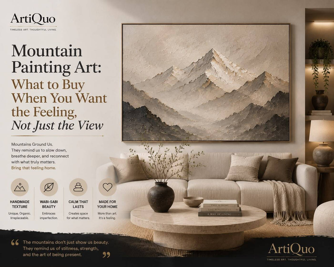 Mountain Painting Art: What to Buy When You Want the Feeling, Not Just the View