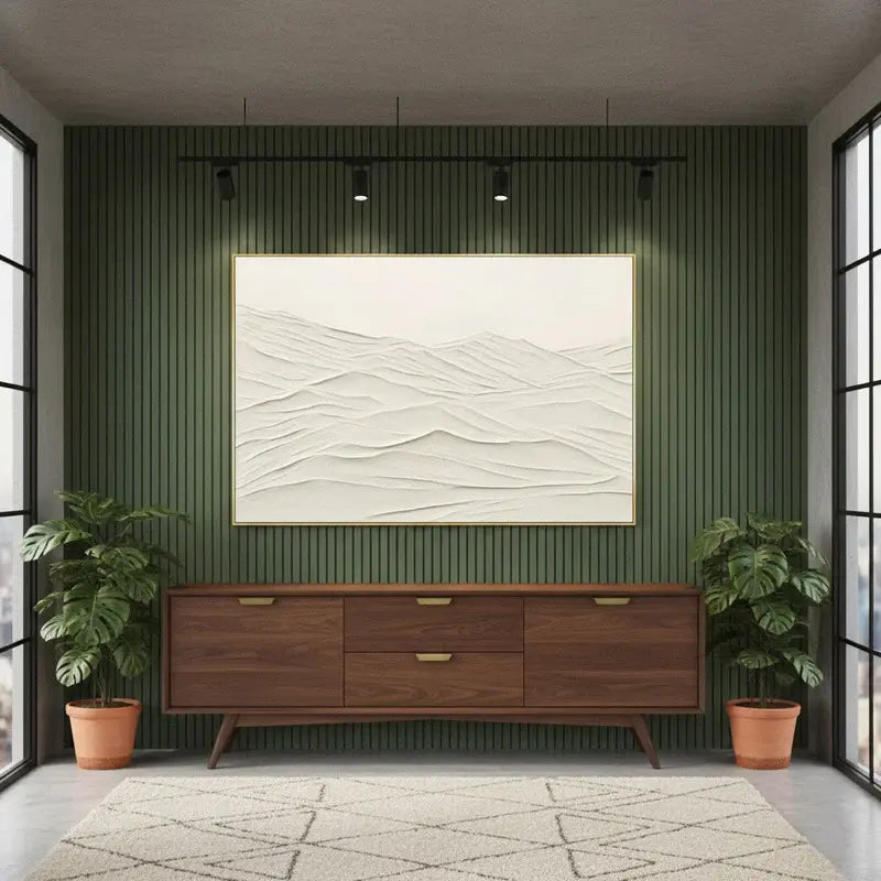 Plaster Art Minimalist Textured Painting # Q1100 ArtiQuo