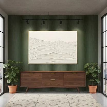 Plaster Art Minimalist Textured Painting # Q1100 ArtiQuo