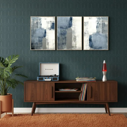 Abstract Tranquility Set of 3 #PB100 ArtiQuo