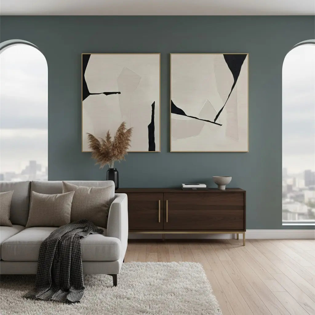 Abstract Tranquility Set of 2 #PB106 ArtiQuo