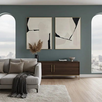 Abstract Tranquility Set of 2 #PB106 ArtiQuo