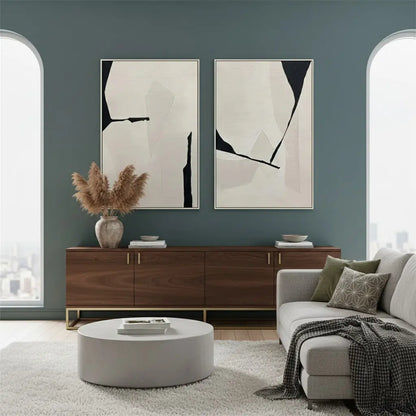 Abstract Tranquility Set of 2 #PB106 ArtiQuo