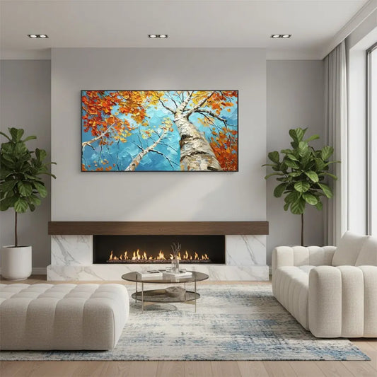 Flower And Tree Painting #P110 ArtiQuo