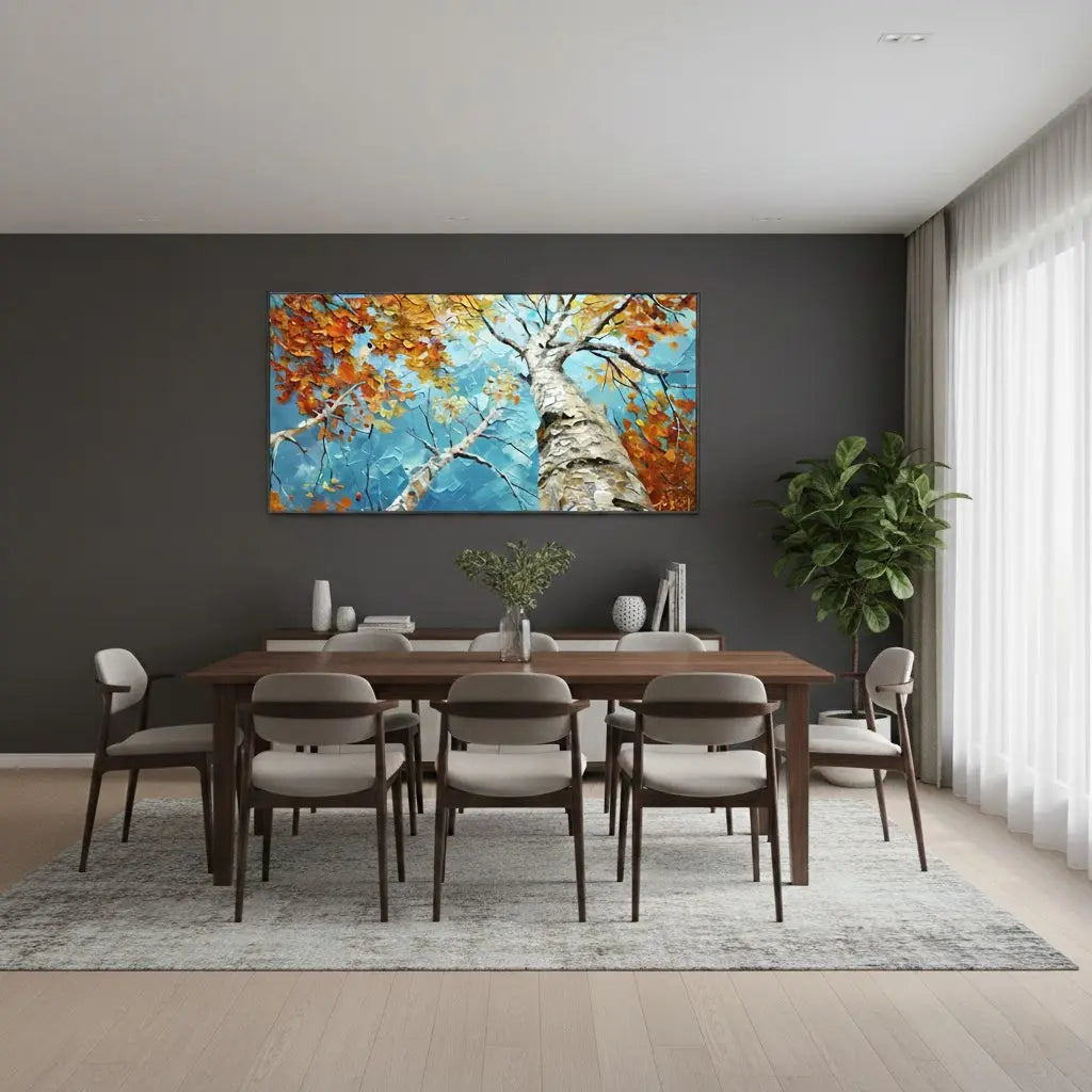 Flower And Tree Painting #P110 ArtiQuo