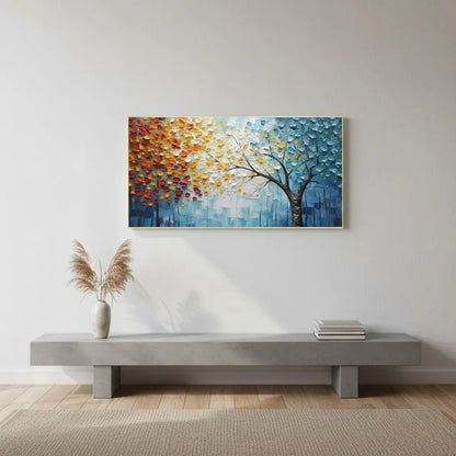 Flower And Tree Painting #P114 ArtiQuo