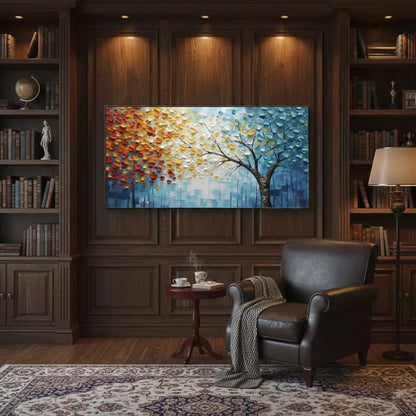 Flower And Tree Painting #P114 ArtiQuo