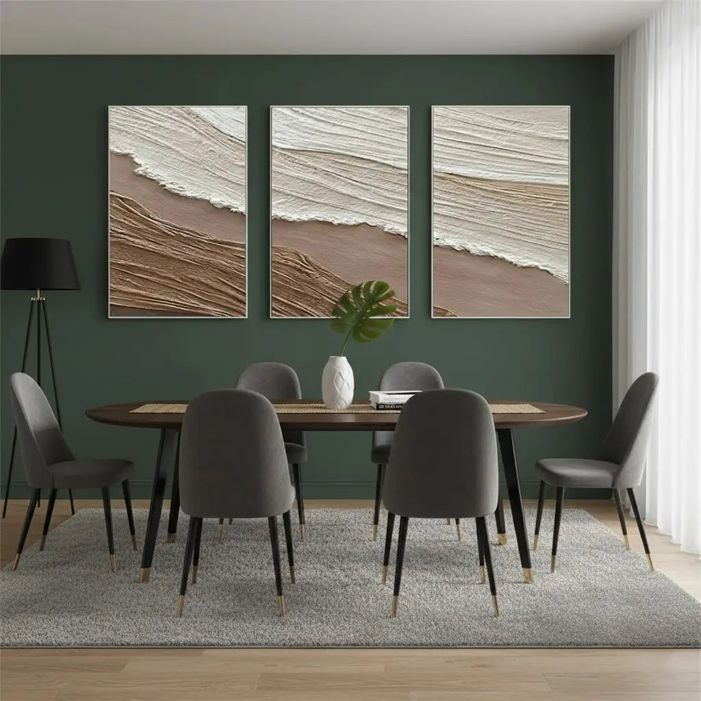Ocean And Sky Painting Set of 3 #P116 ArtiQuo
