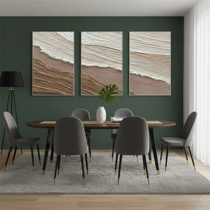 Ocean And Sky Painting Set of 3 #P116 ArtiQuo