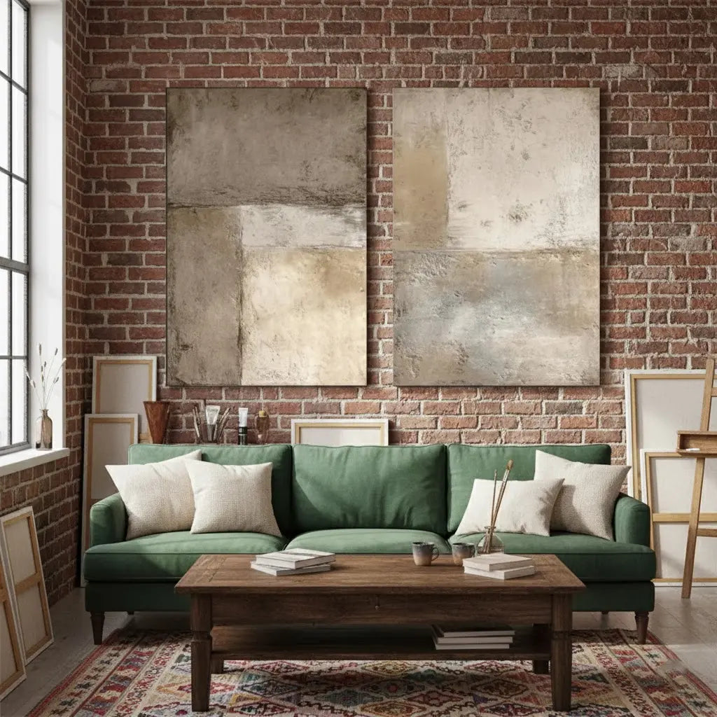 Wabi Sabi Set of 2 Wall Art #PB117 ArtiQuo