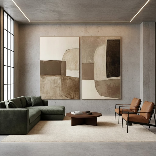 Wabi Sabi Set of 2 Wall Art #PB124