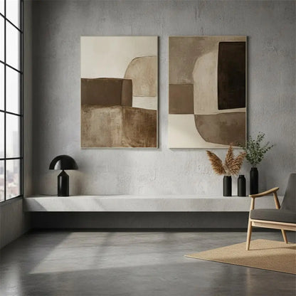 Wabi Sabi Set of 2 Wall Art #PB124 ArtiQuo