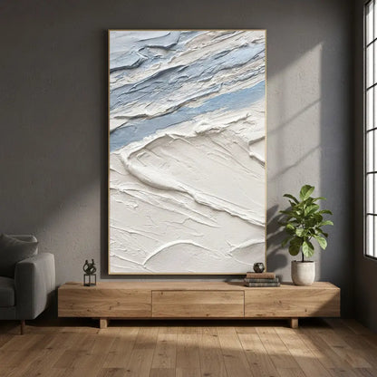 Plaster Art Minimalist Textured Painting #P129 ArtiQuo