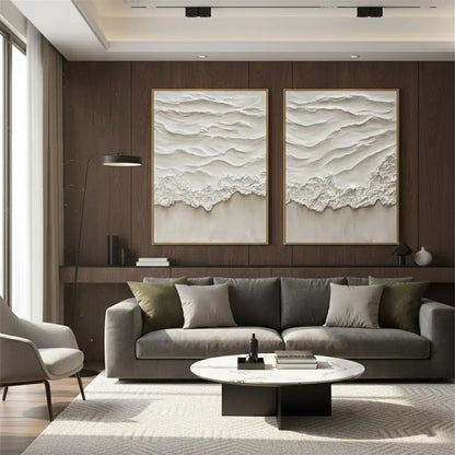Ocean And Sky Painting Set of 2 #BBM12 ArtiQuo