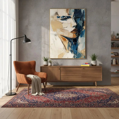 Abstract Texture Portrait Wall Art #P131 ArtiQuo