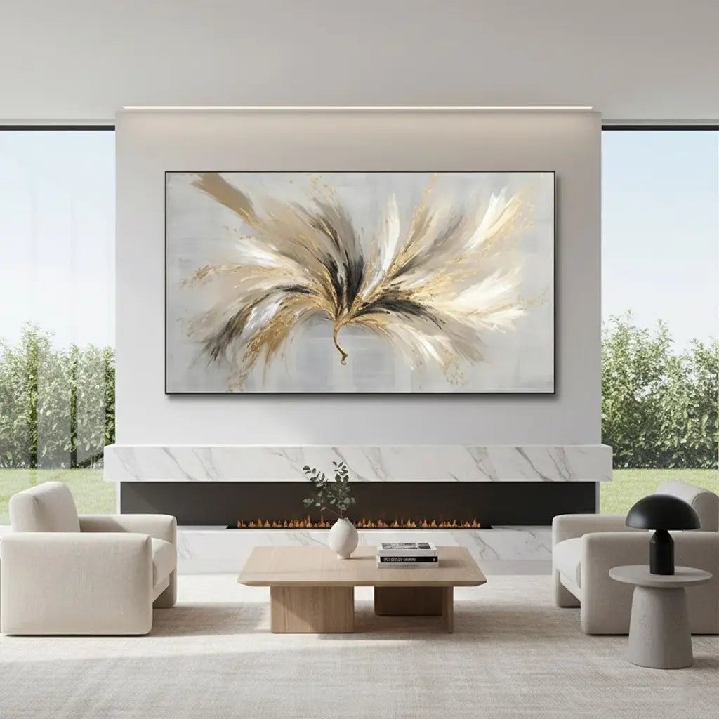 Abstract Textured Wall Art #PB132 ArtiQuo