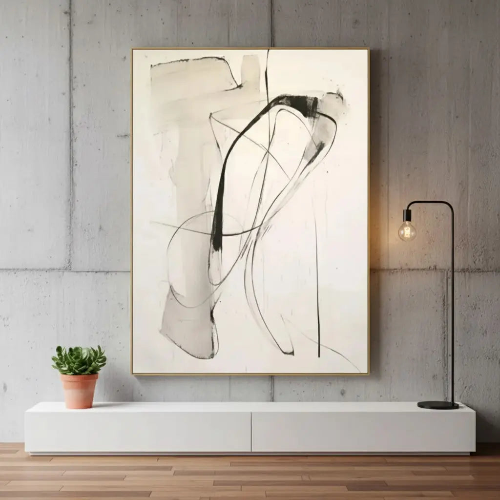 Wabi Sabi Textured Wall Art #PB133 ArtiQuo
