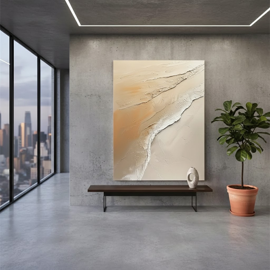 Wabi Sabi Textured Wall Art #PB136