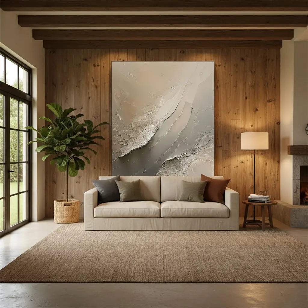 Wabi Sabi Textured Wall Art #PB137 ArtiQuo
