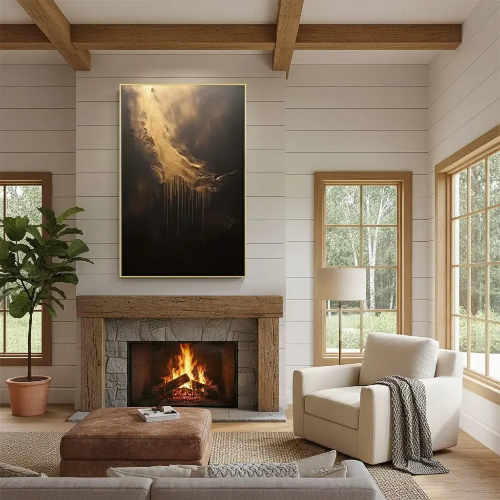 Abstract Textured Wall Art #P143 ArtiQuo
