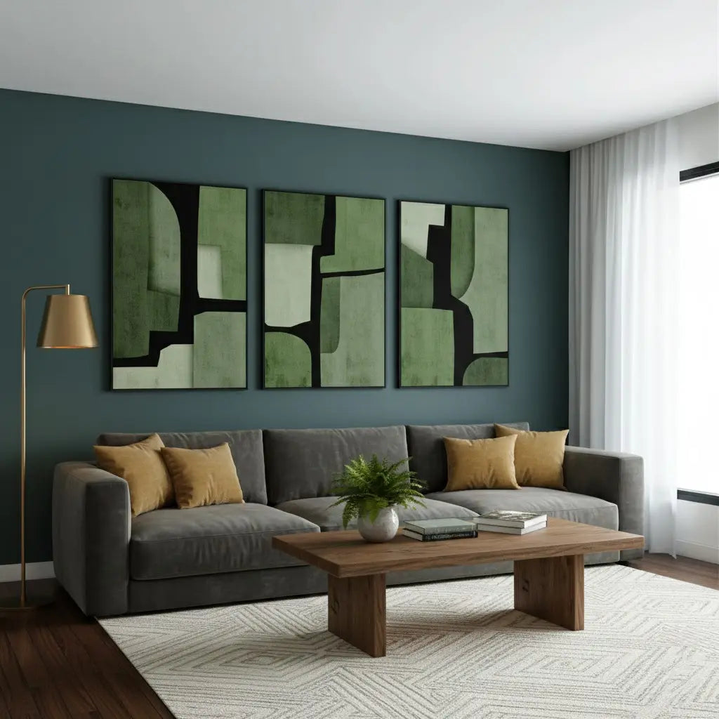 Abstract Tranquility Set of 3 #PB144 ArtiQuo