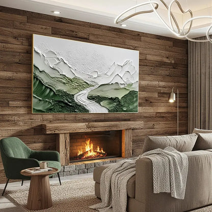 Plaster Art Minimalist Textured Painting #P151 ArtiQuo