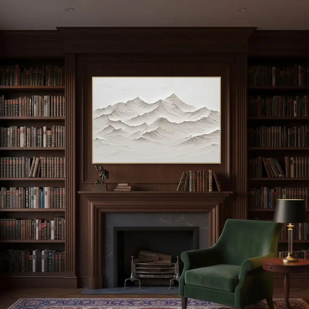 Plaster Art Minimalist Textured Painting #P152 ArtiQuo