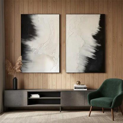 Abstract Painting Set of 2 #PB154 ArtiQuo
