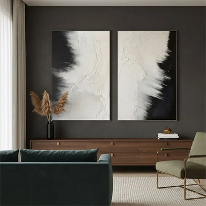 Abstract Painting Set of 2 #PB154 ArtiQuo