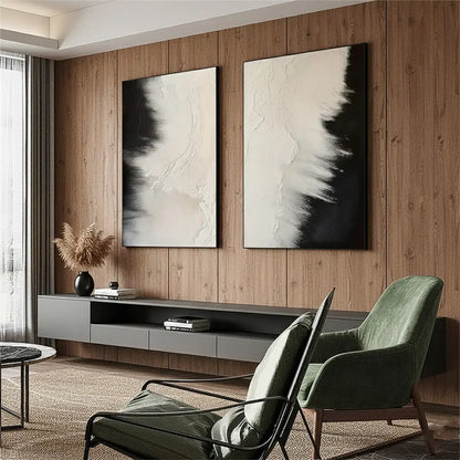 Abstract Painting Set of 2 #PB154 ArtiQuo