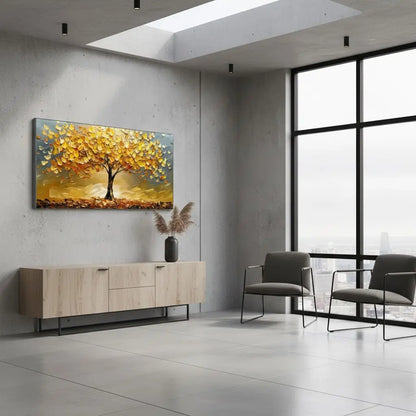 Flower And Tree Painting #P155 ArtiQuo