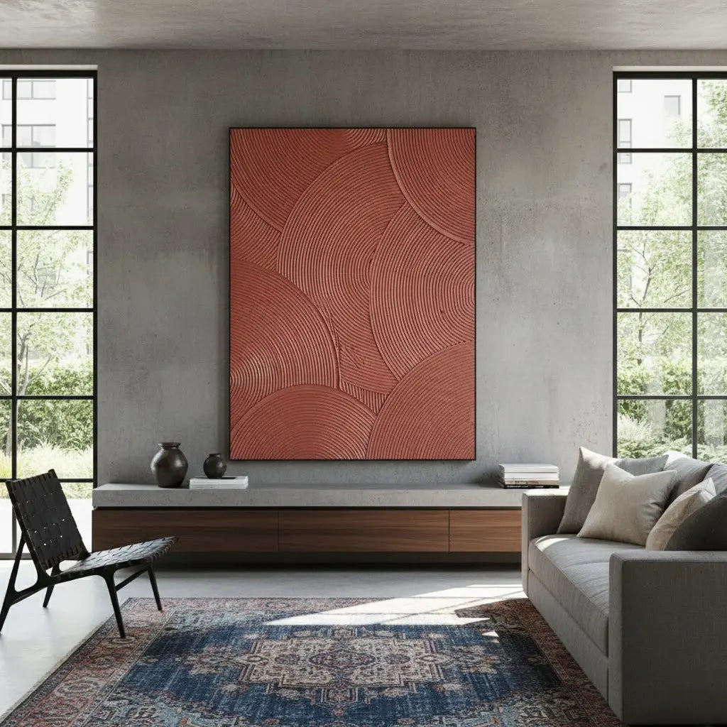 Abstract Texture Painting #P166 ArtiQuo
