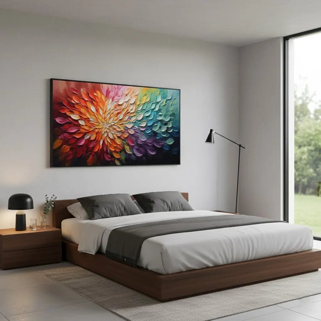 Flower And Tree Painting #P169 ArtiQuo