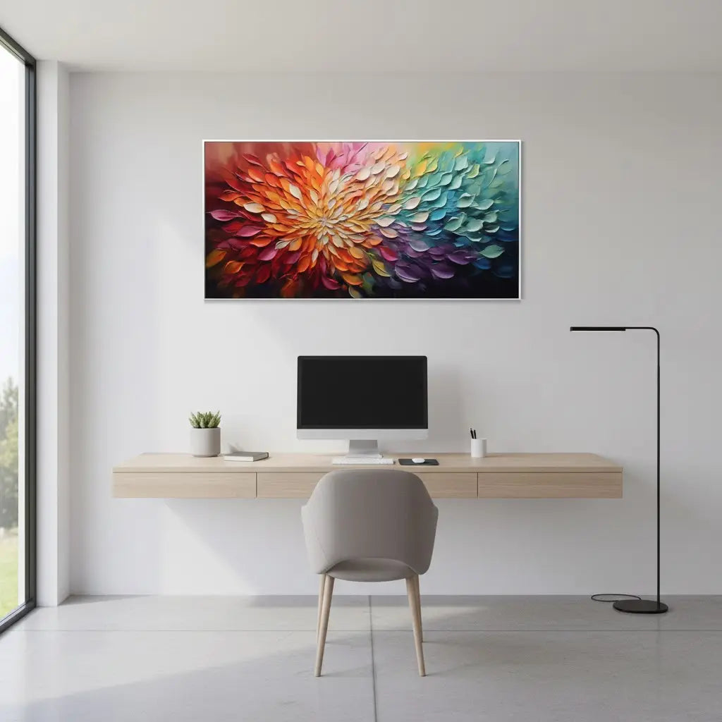 Flower And Tree Painting #P169 ArtiQuo