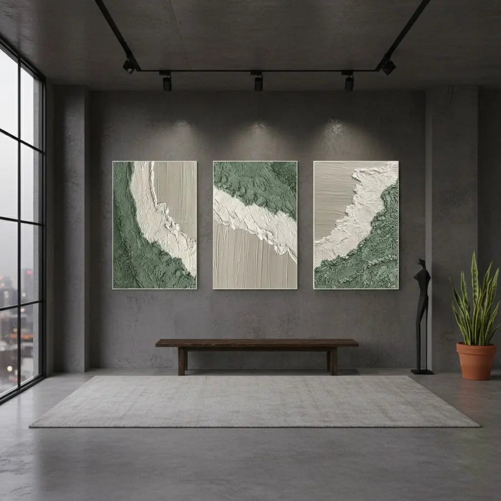 Ocean And Sky Painting Set of 3 #P183 ArtiQuo