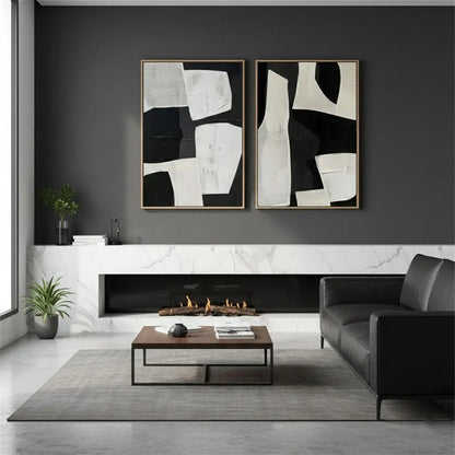 Abstract Tranquility Set of 2 #PB195 ArtiQuo