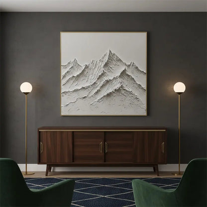 Plaster Art Minimalist Textured Painting #P184 ArtiQuo