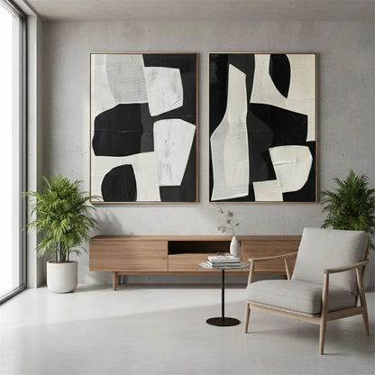 Abstract Tranquility Set of 2 #PB195 ArtiQuo