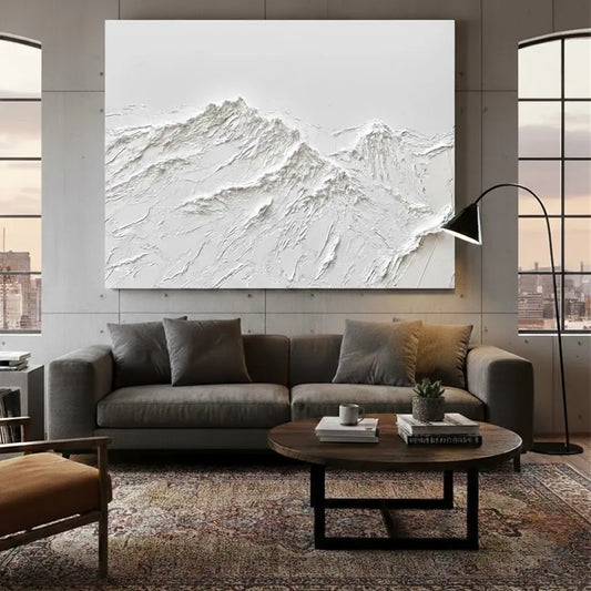 Plaster Art Minimalist Textured Painting #P185 ArtiQuo