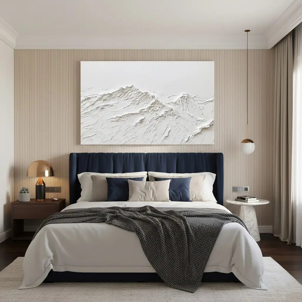 Plaster Art Minimalist Textured Painting #P185 ArtiQuo
