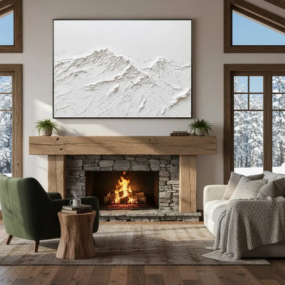 Plaster Art Minimalist Textured Painting #P185 ArtiQuo