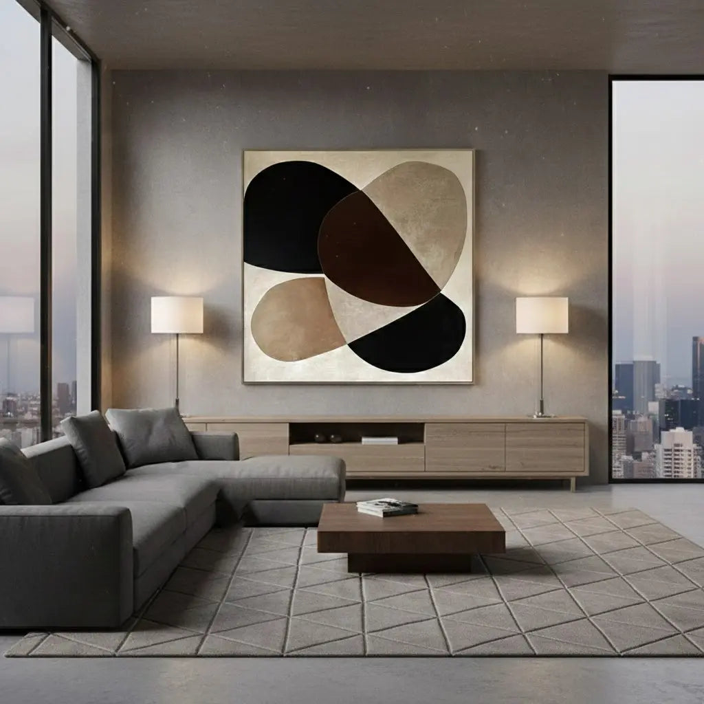 Abstract Tranquility Wall Art #PB194 ArtiQuo